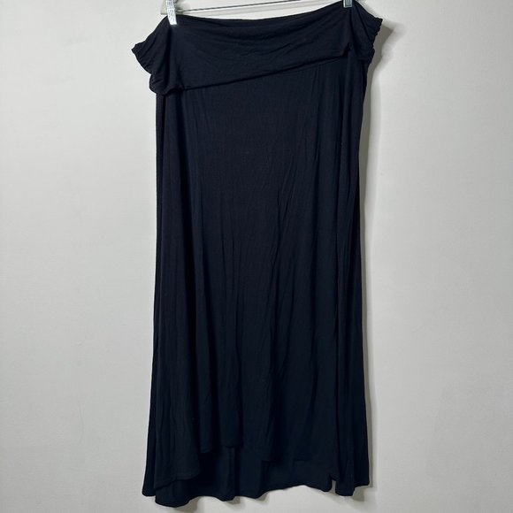 Motherhood Maternity Dresses & Skirts - Motherhood Maternity Black Maxi Skirt 3X